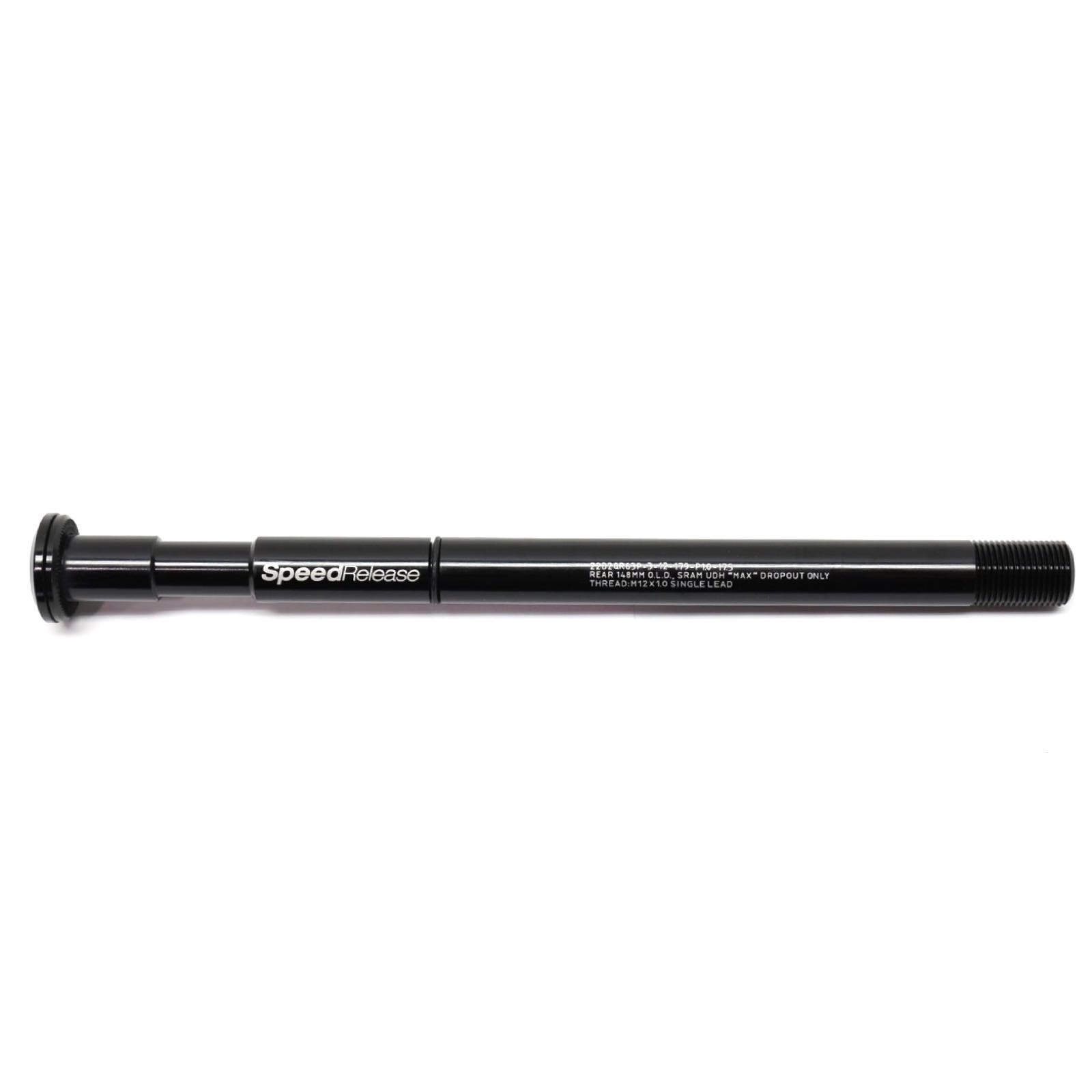 Cannondale UDH Speed Release Thru Axle 148×12 179mm M12x1.0P Single Lead K83041