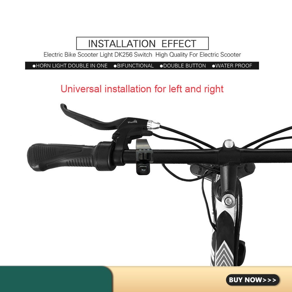 Turn Signal Switch Replacement E-Bike Electric Bicycle Scooter 2In1 4Pins