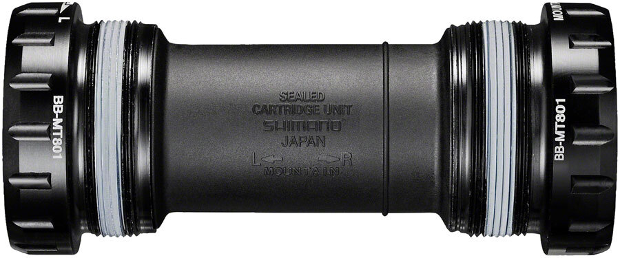 Shimano Deore XT BB-MT801 English Bottom Bracket – English (BSA), 68/73mm, Fits