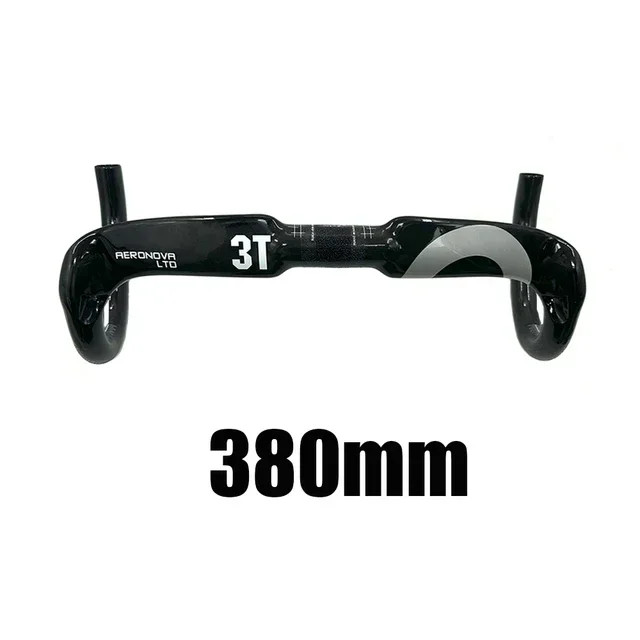 Full Carbon Fiber Road Bike Handlebar Matt/Gloss Black 31.8*380/400/420/440mm