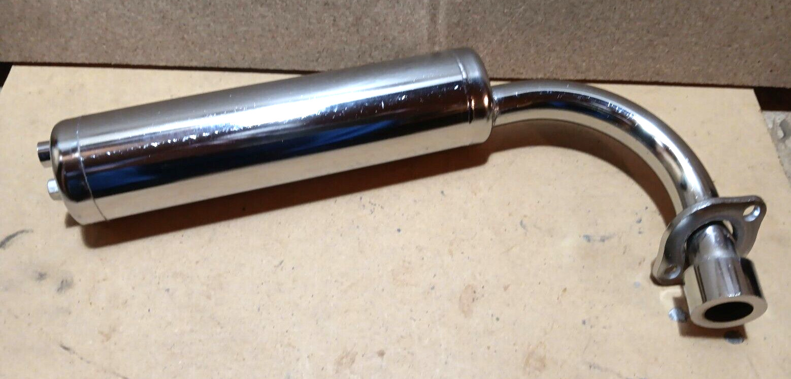 Bullet Train Motorized Bicycle Chrome Muffler Brand NEW FAST SHIPPING!