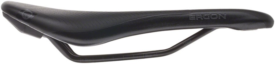 Ergon SR Pro Saddle Titanium Stealth Men’s Medium Large Synthetic Cut Out
