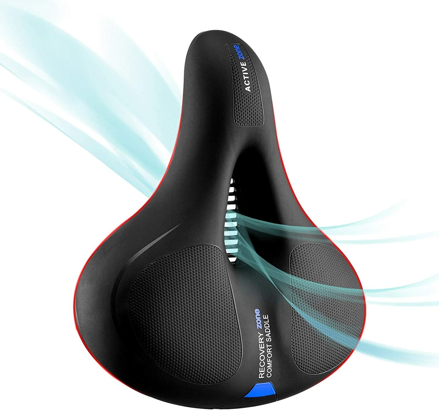 ROCKBROS Bike Seat Comfort Bike Saddle Mountain Bike Soft Wide Bike Seat Cushion