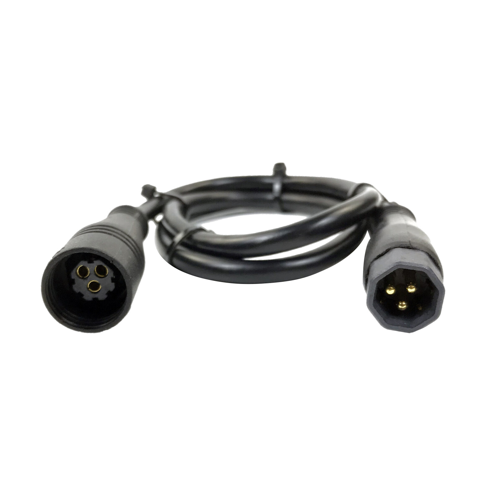 Wheel Hub Motor Cable 60cm For EBike Motor Cable Female to Male Connector 9 Pin