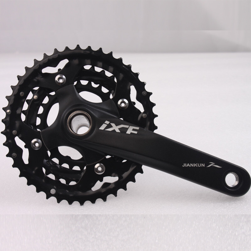 IXF MTB Bike Crankset BCD 104/64mm 24/32/42T Sprocket 3x10S Triple Speed with BB