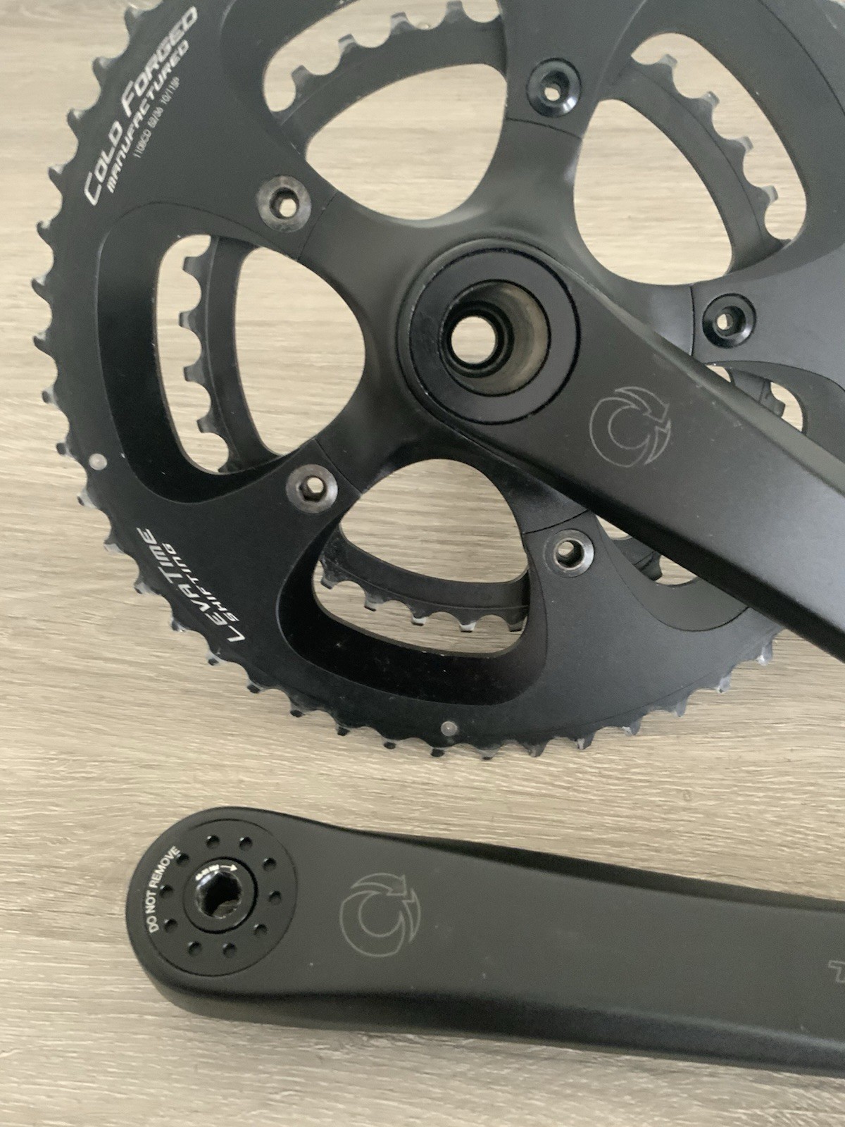 PRAXIS WORKS CRANKSET DOUBLE 172.5 MM ARMS 10 OR 11 SPEED 52-36 TOOTH BB30