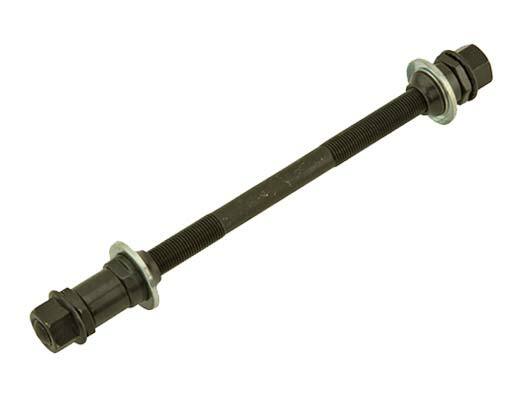 BICYCLE REAR HUB AXLE 3/8″ 185MM BLACK FIXIE LOWRIDER CRUISER BIKE.