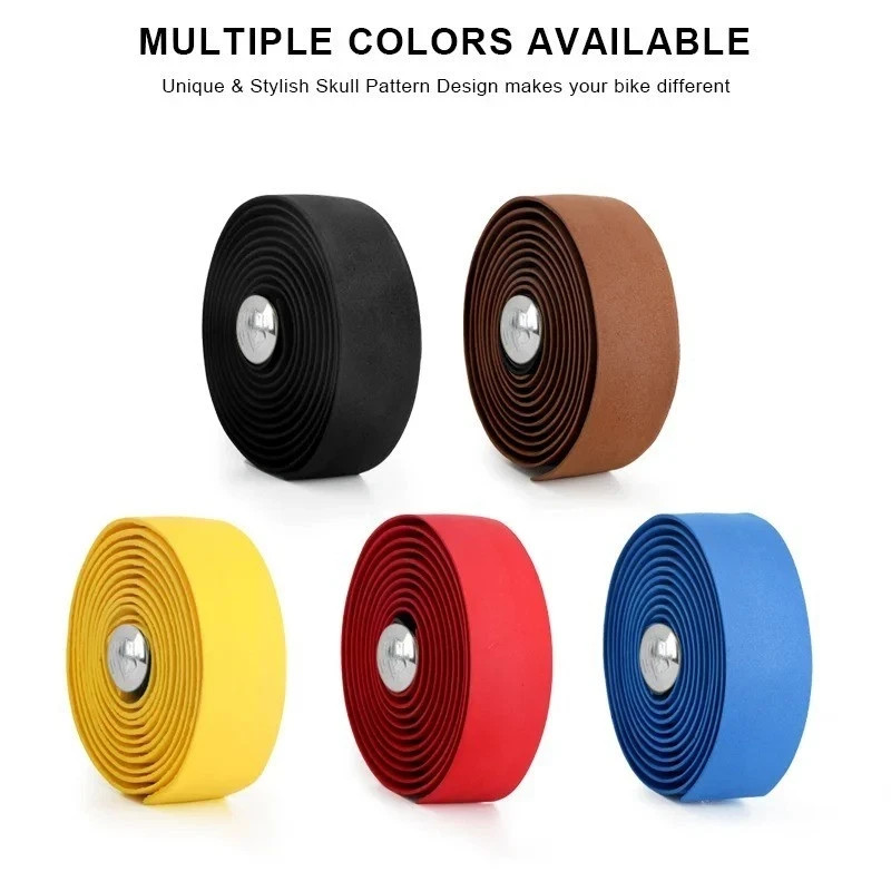 Bike Handlebar Tape EVA PU Road Bicycle Handle Bar Tape Belt Anti-slip