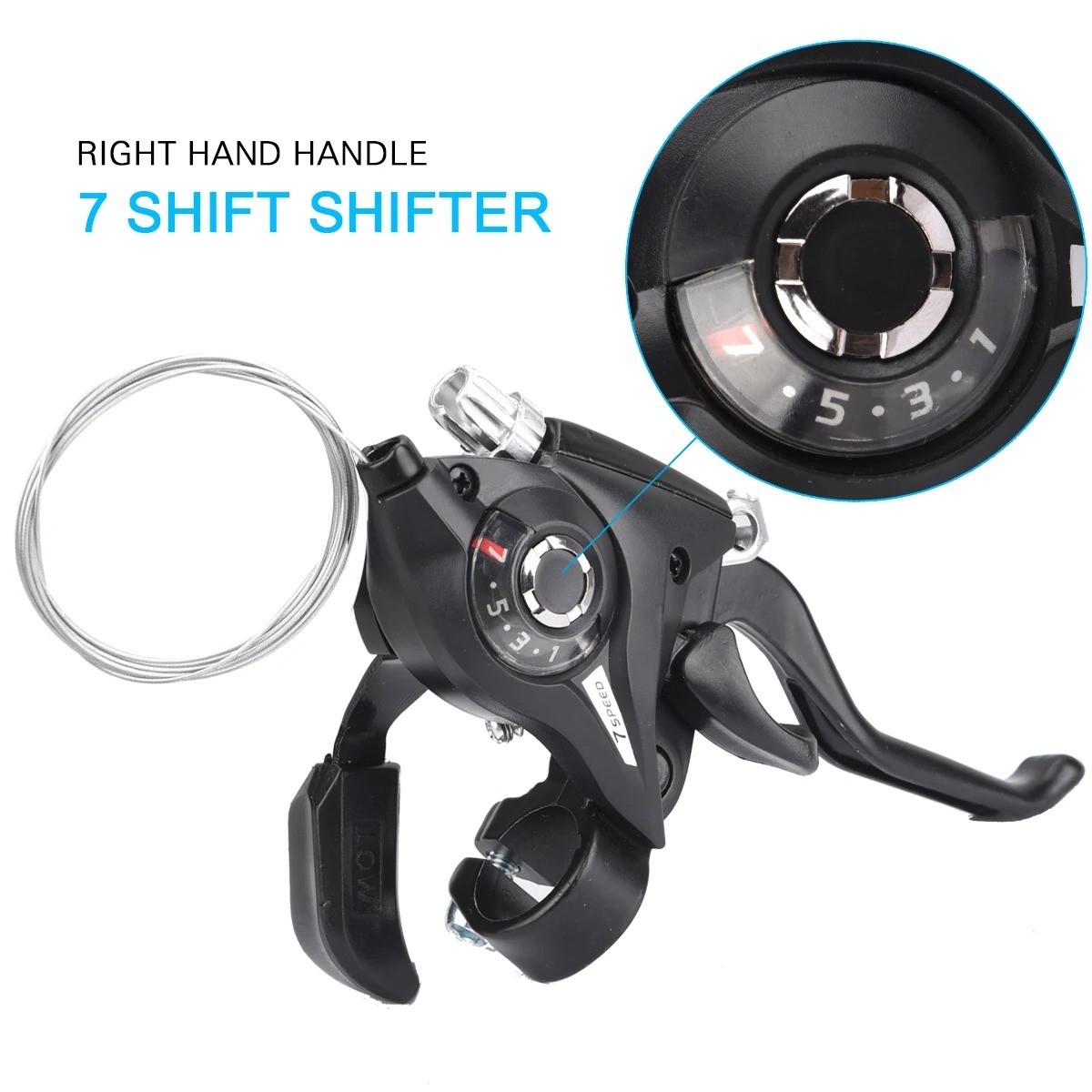 Shimano ST-EF51 ST-EF500 ST-EF65 3×7/8/9 Speed Shifters / Brake Levers Combo Kit