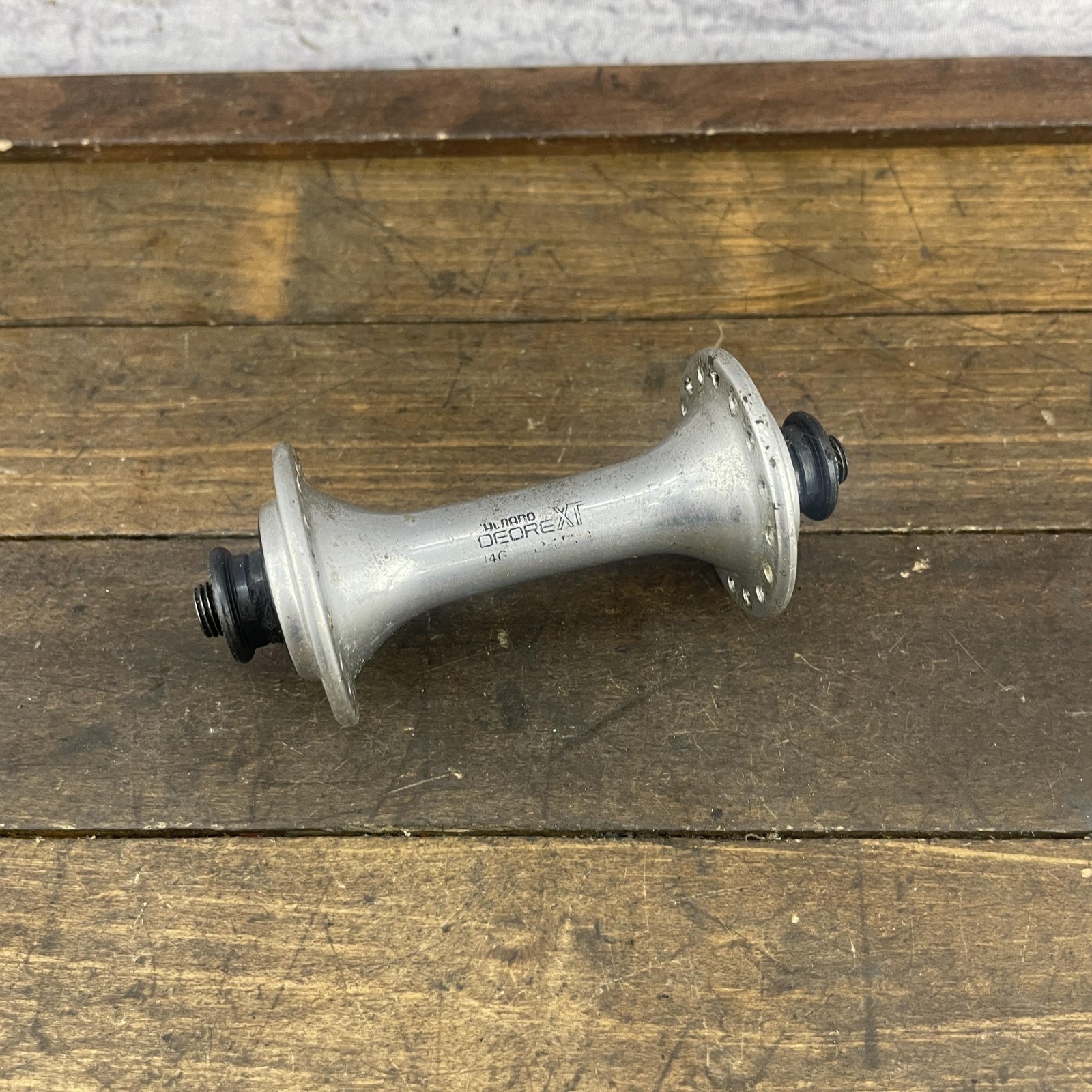 Vintage Shimano Deore XT Front Hub 32H Wheel Bearings Rough Parts / Repair