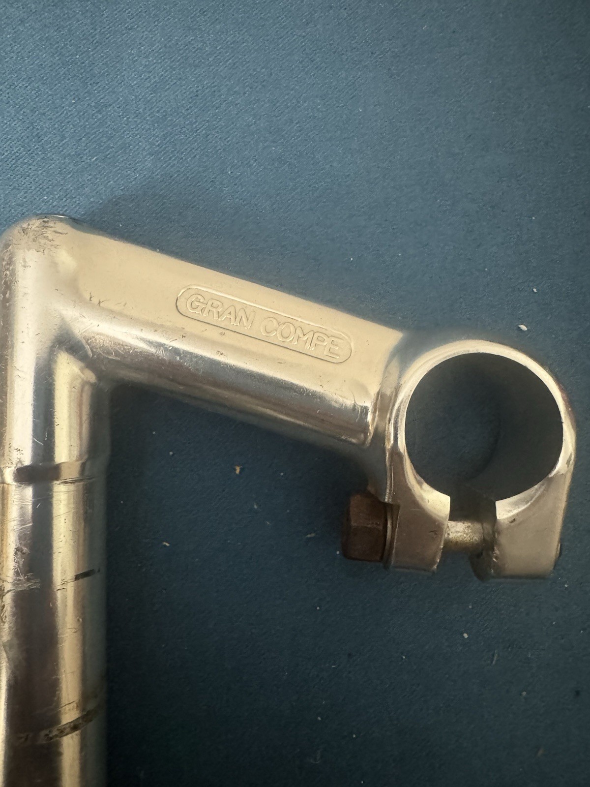 Dia-Compe Gran Comp .833 21.1mm Quill Stem 110mm Reach 27.2 Clamp Clean Polished
