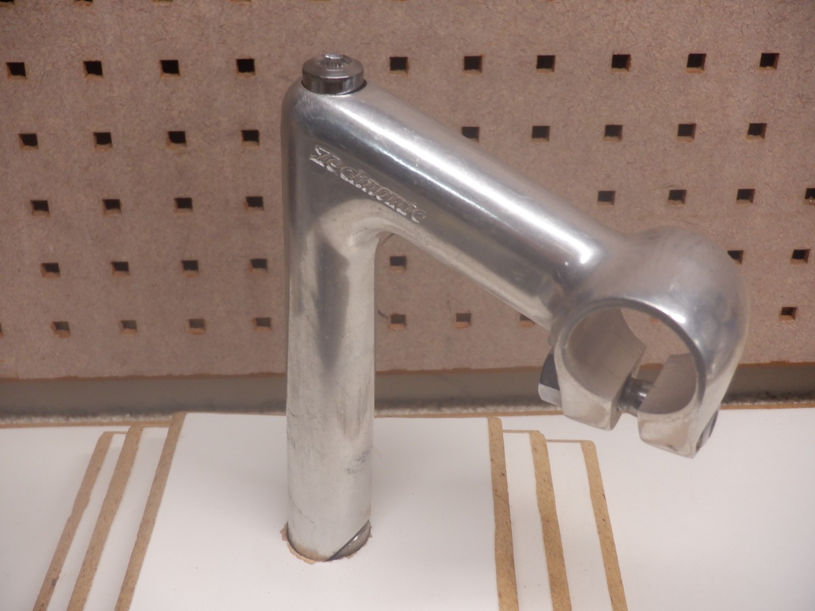 Vintage Nitto “Technomic” Stem – 8 cm -22.2 -25.4 clamp -Silver -NOS “Take off”