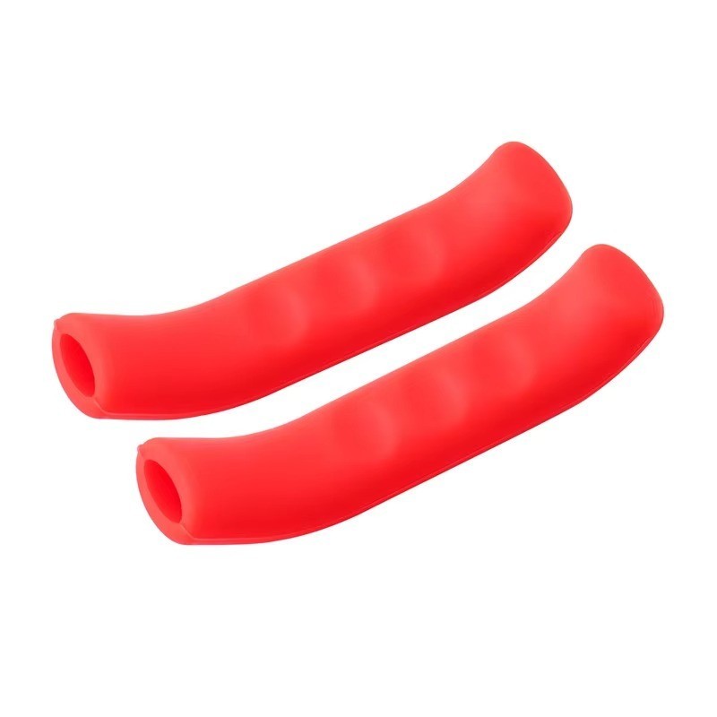 1Pair Bike Brake Lever Silicone Grip Covers, Bicycle Handle Accessories
