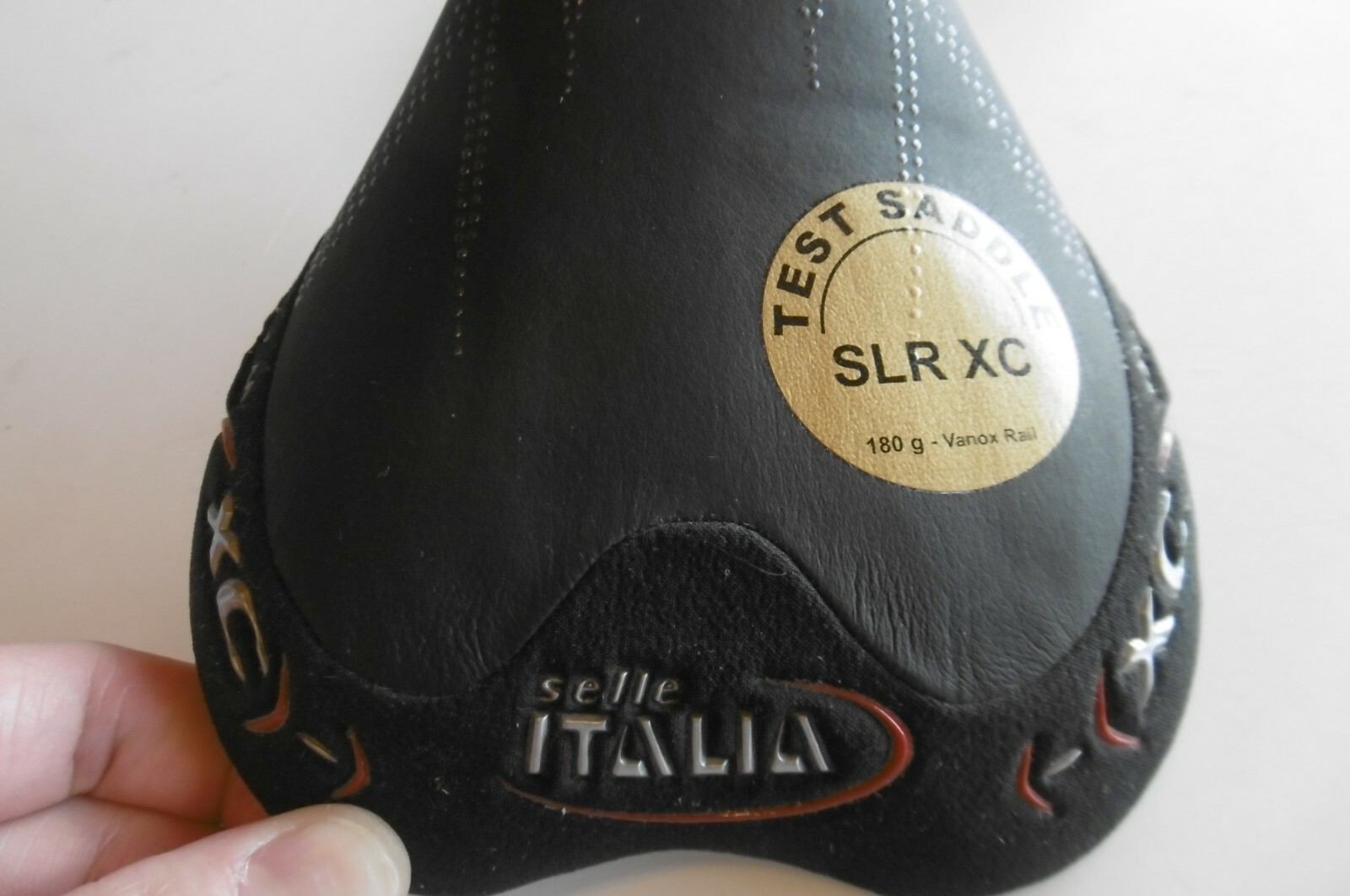 Selle Italia SLR XC Test Saddle Vanox Tube Black 180g NOS