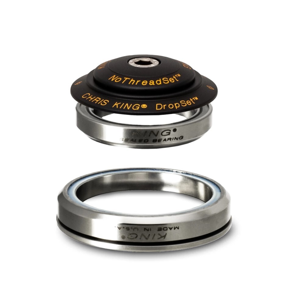 Chris King Dropset 5 Headset 42/52mm Stainless Steel Bearing New