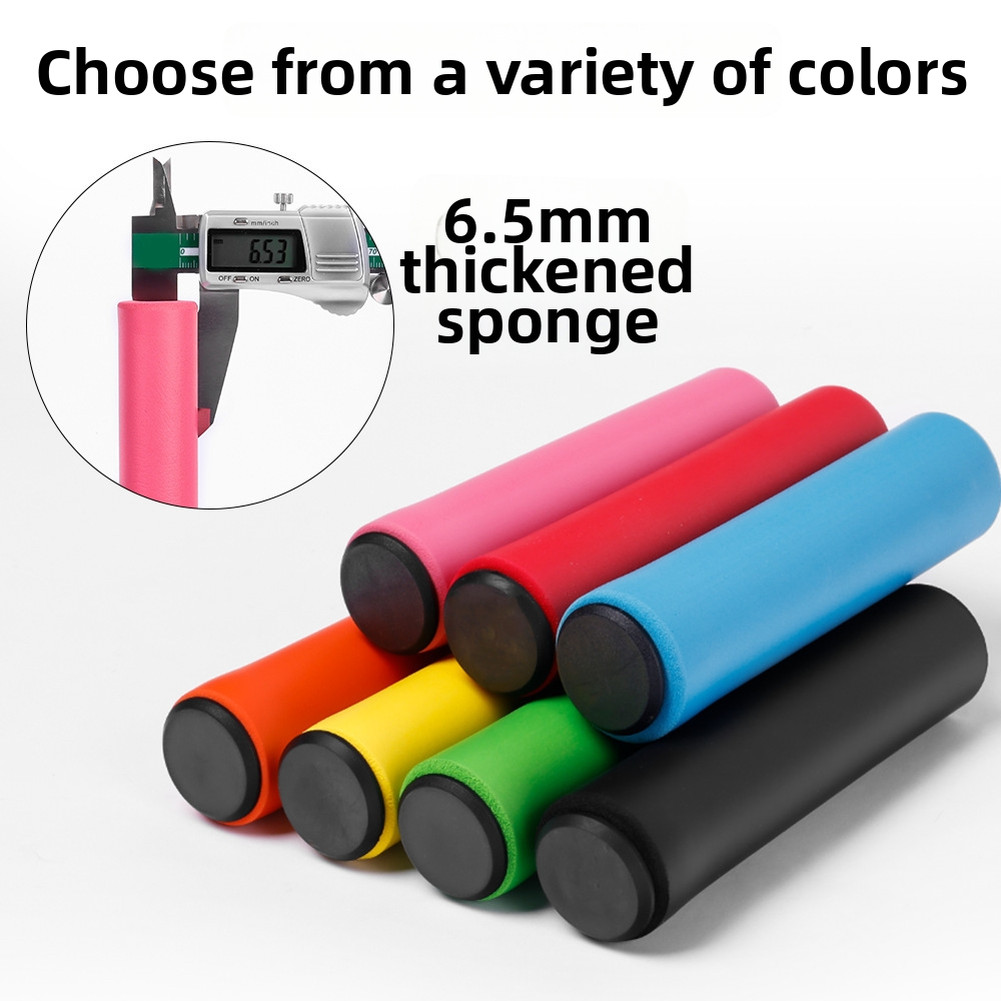 12.5 x 3 cm Silicone Grips for Bicycles Lightweight and Ergonomic Design