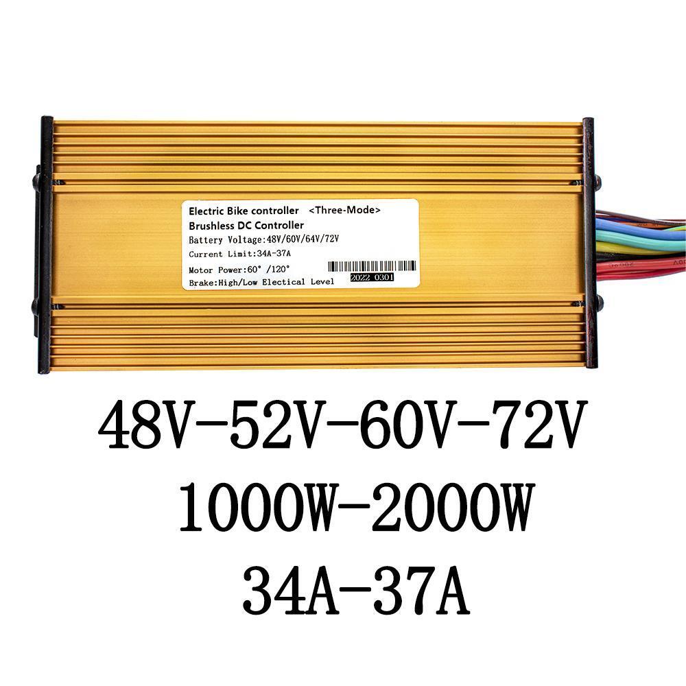 Electric Bicycle 60V 2000W Controller 48V 1000W Sine Controller 48V 1500W 72V
