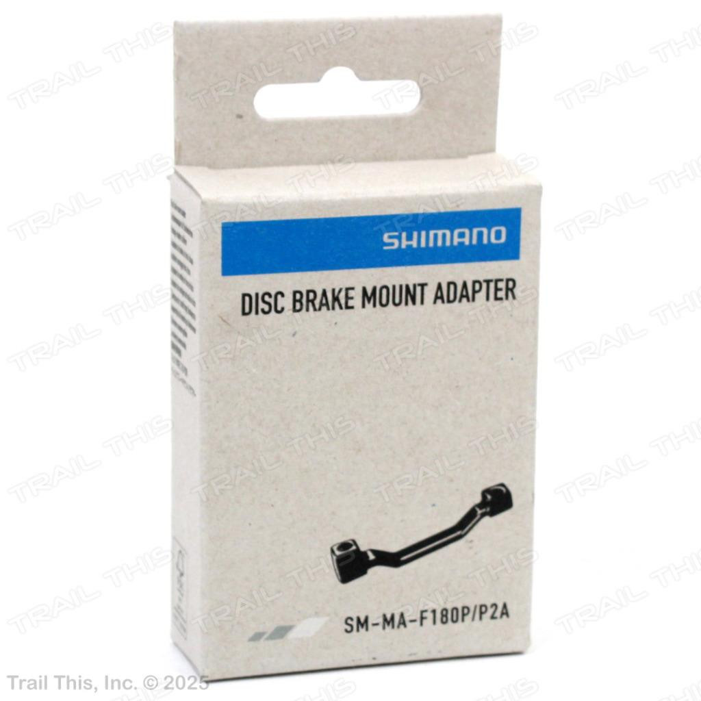Shimano SM-MA-F18 Bicycle Post Mount Disc Brake Adaptor 160mm to 180mm – 180P/P2