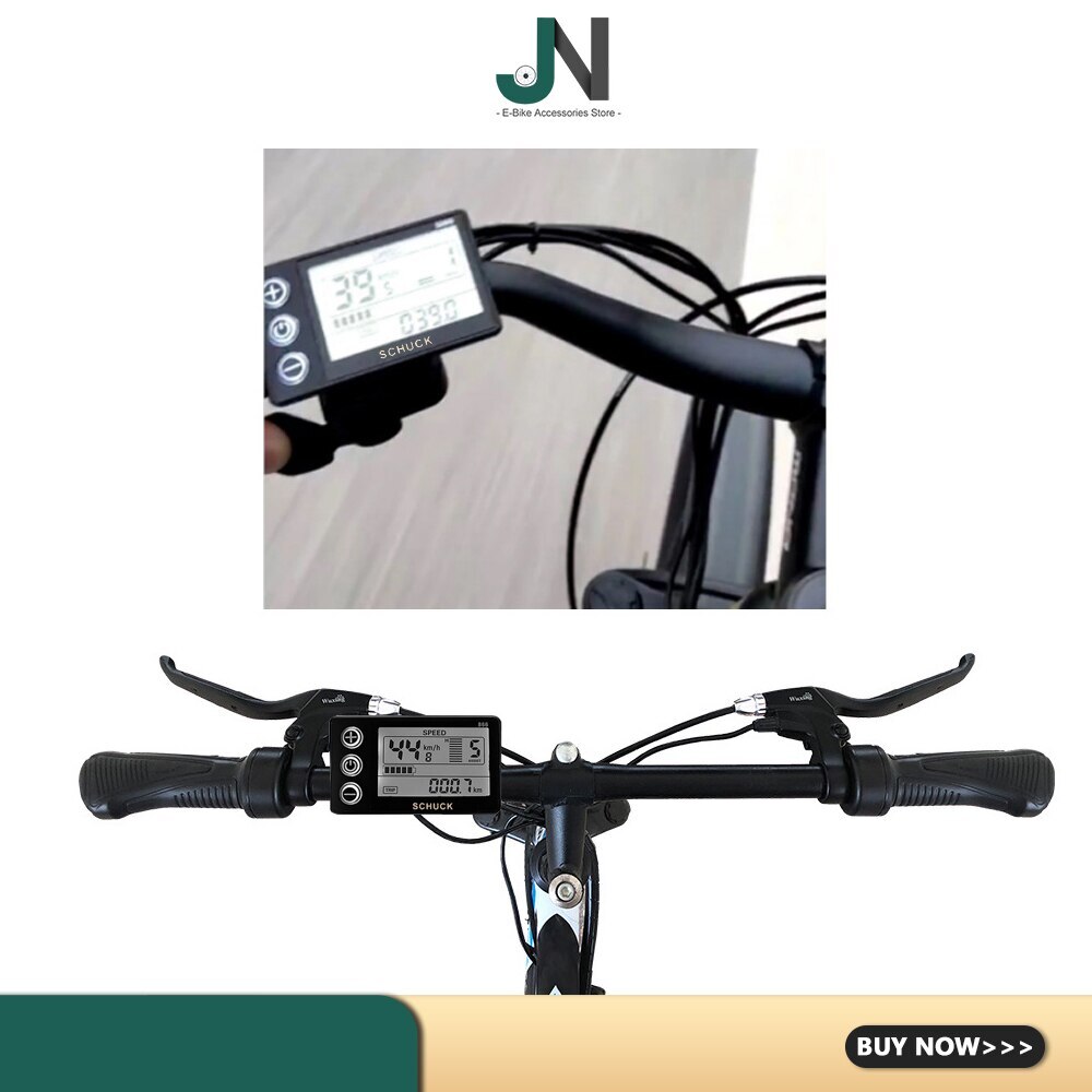 Display with 5 Pin Waterproof Female Connector Use for Electric Bicycle Motor