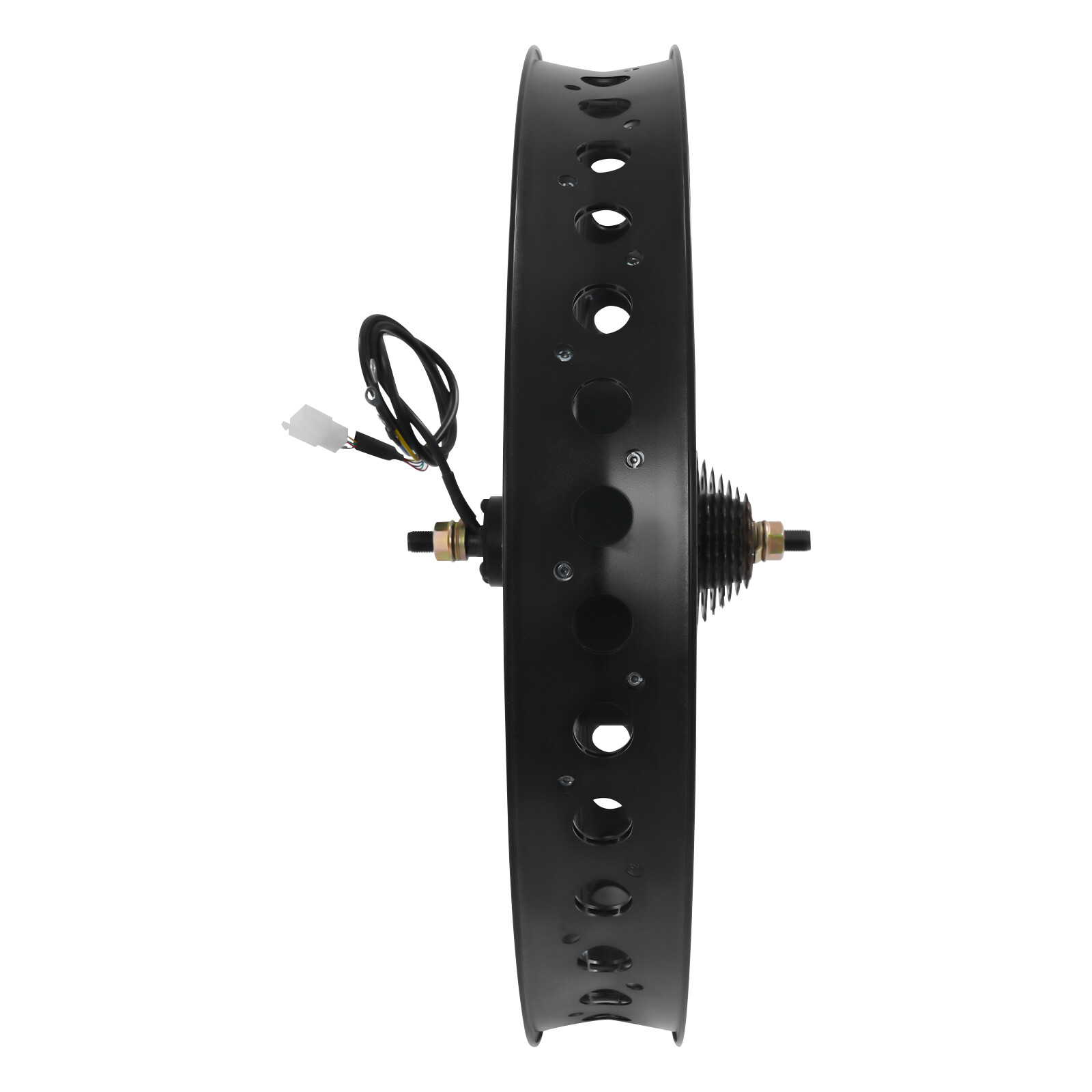 26″x4″ 48V Electric Bike Front Wheel Hub Motor LCD E-Bike Conversion Kit 1000W