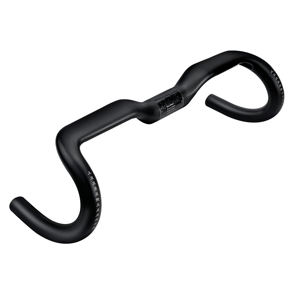 Full Carbon Bicycle Handlebar Rise Bar Racing Road Bike Drop Bar 31.8*380-420mm