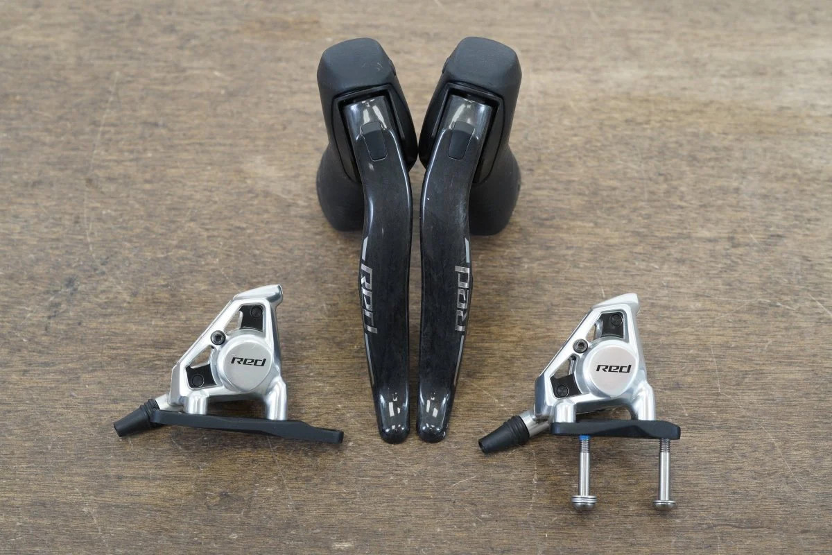 SRAM Red eTap AXS HRD E1 12 Speed Wireless Disc Brake Shifters Calipers