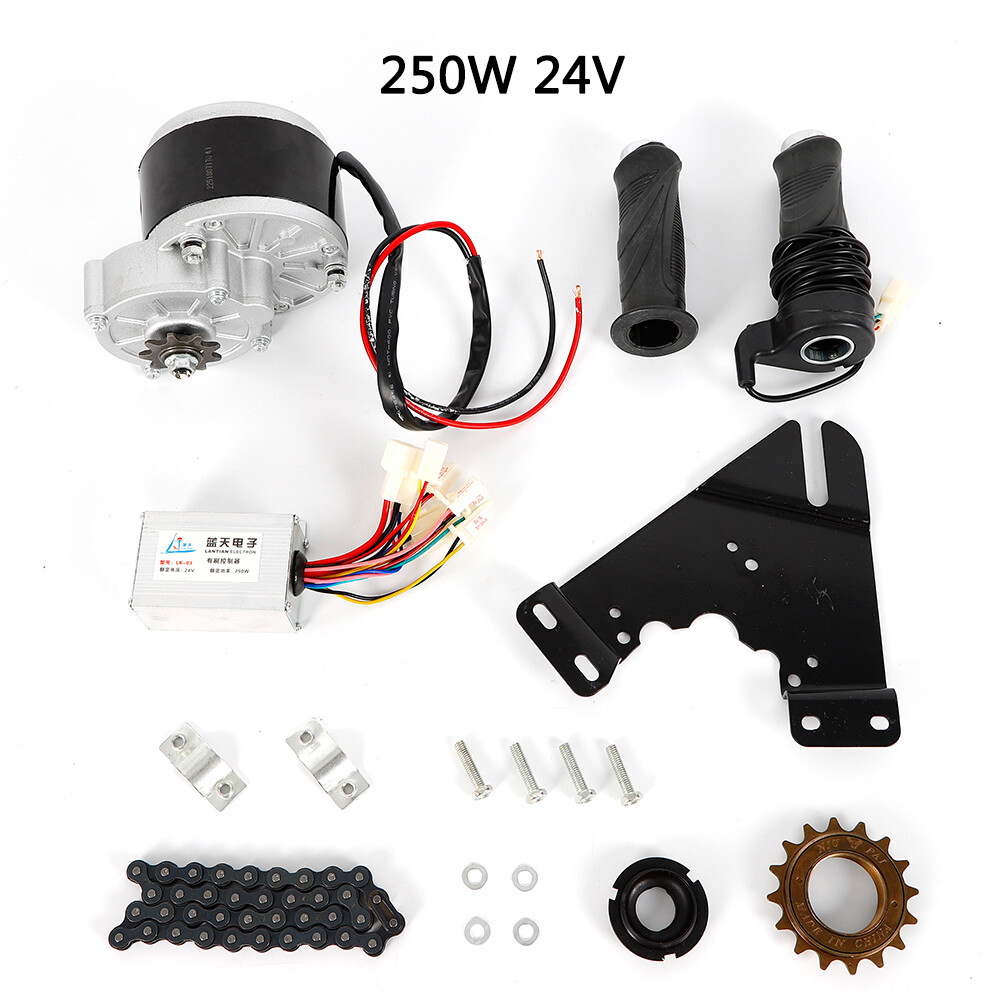 24V Electric Bike Conversion Kit Motor Controller for 26″ 28″ EBike Bicycle 250W