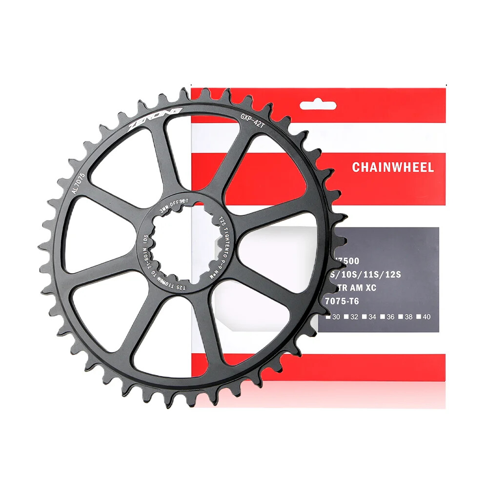 Road Bike Tooth Disc 40-50T Folding Bike Sprocket Hollow Integrated Single Disc