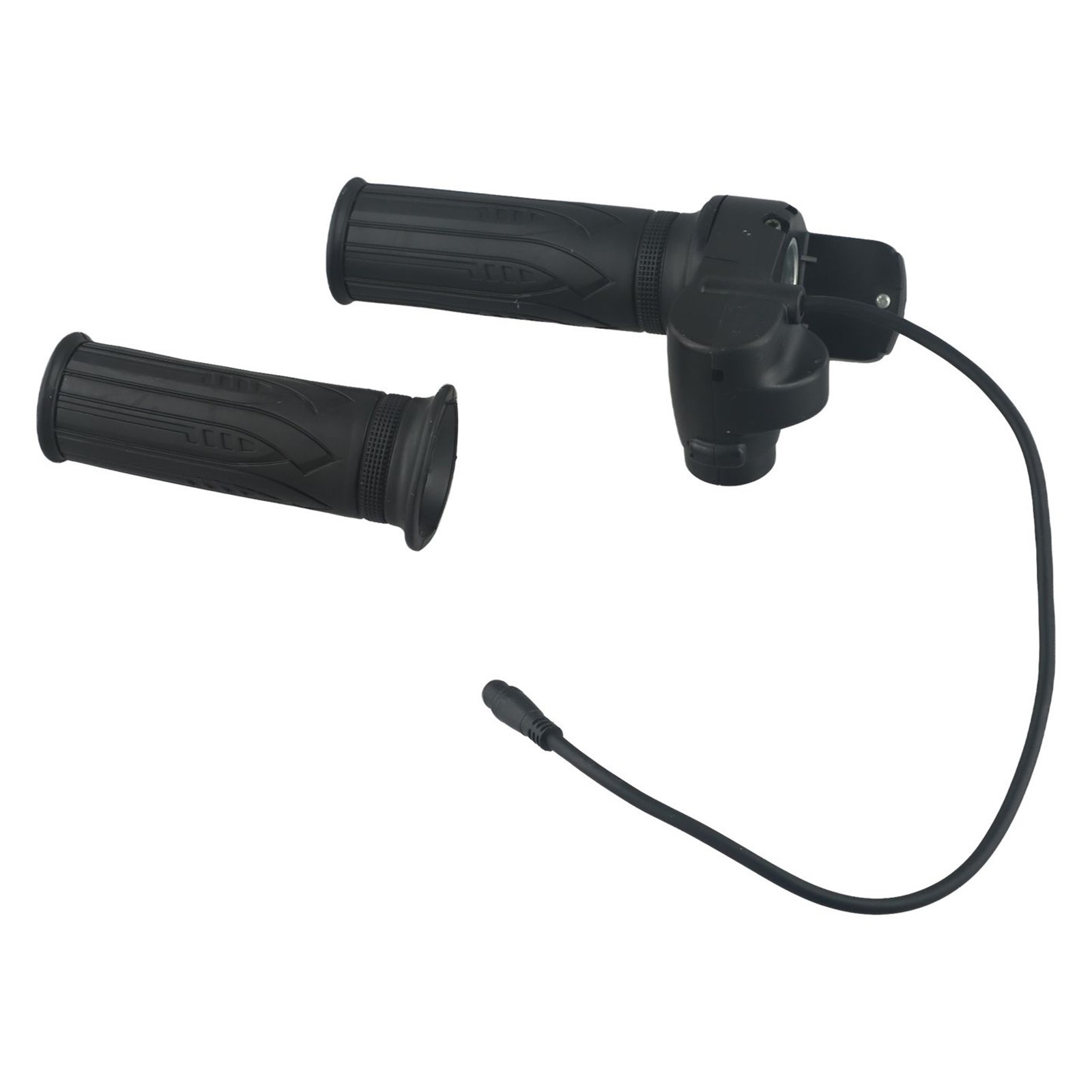 Electric Bike Thumb Throttle 48V Whole 6 Wires Ebike With Power Switch Button x1