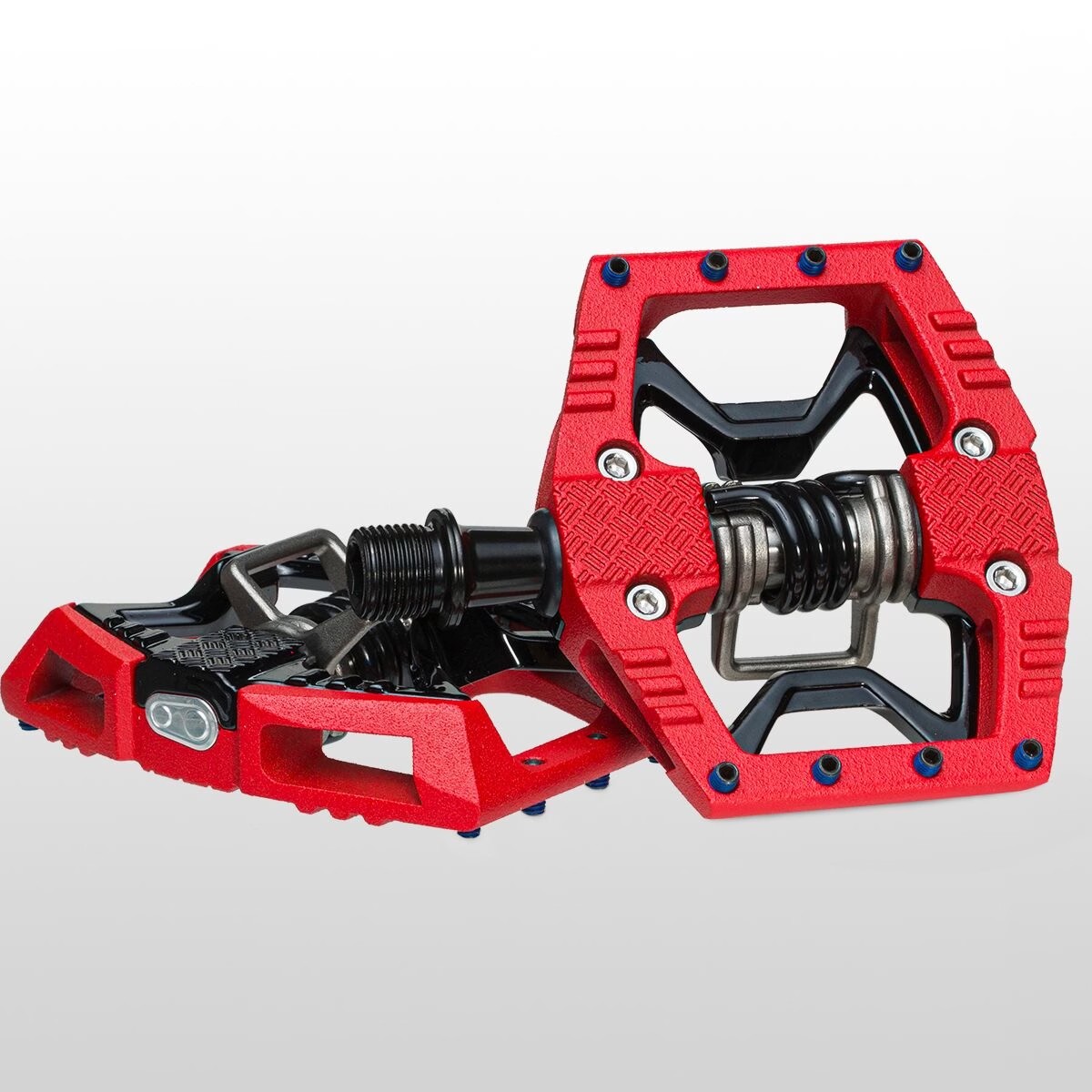 Crank Bros Doubleshot 3 Hybrid Pedal – Red/Black