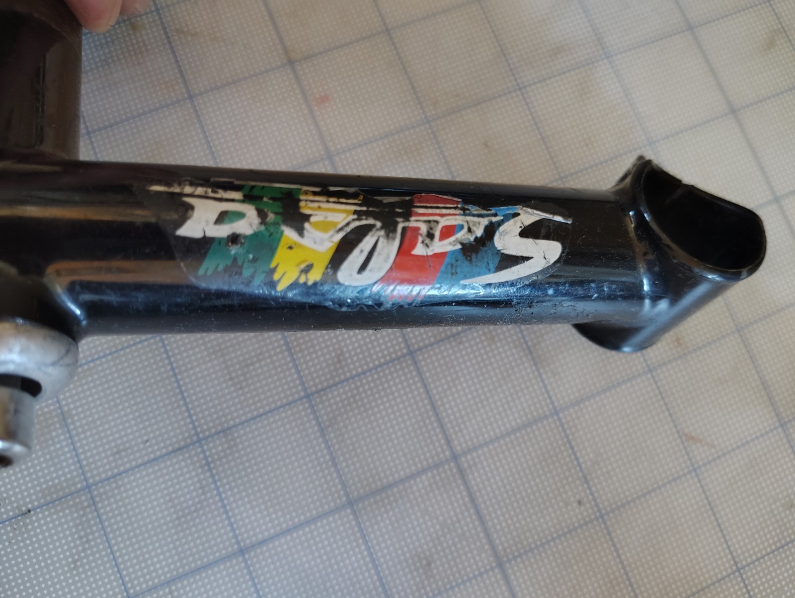 Vintage Salsa Moto Quill Stem 22.2mm 26.0mm Clamp slight Rise 120mm