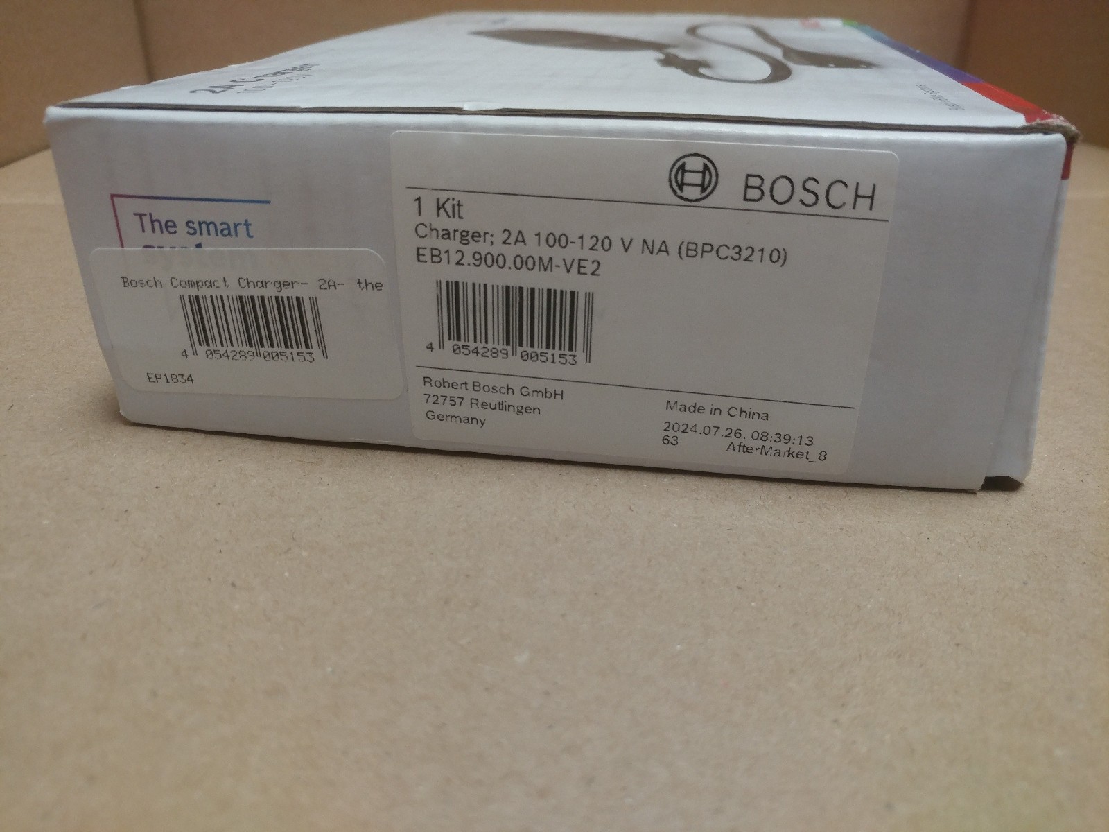 Bosch Compact 2A Smart System Charger for eBike Batteries