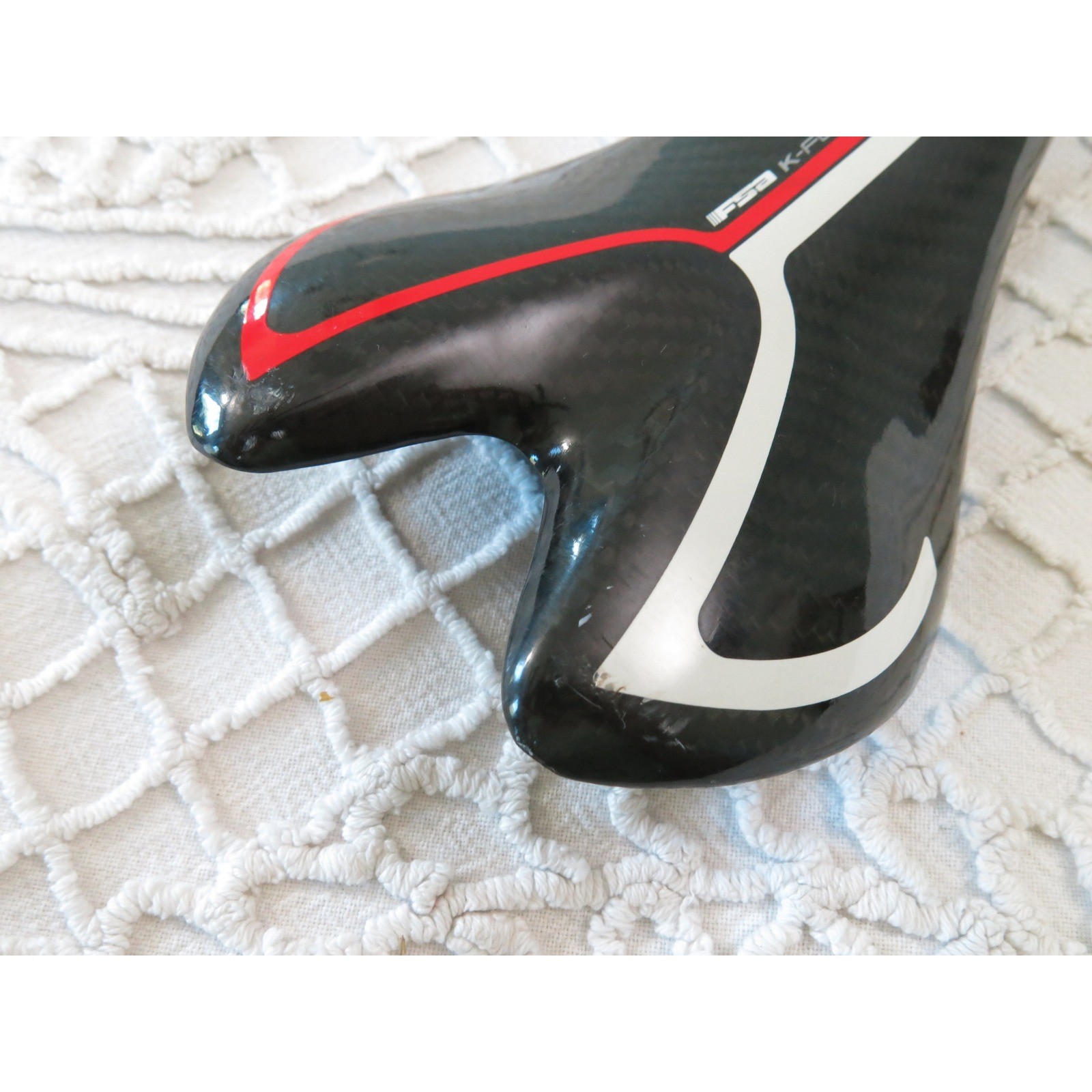 FSA K-Force Light Carbon Monocoque Bicycle Saddle Titanium Rails V6208 Bike Seat