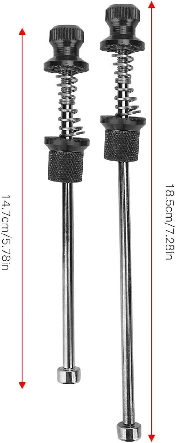 Aluminum Alloy Road Bike Anti Theft Quick Release Secure Lock Skewers Set Cyc…