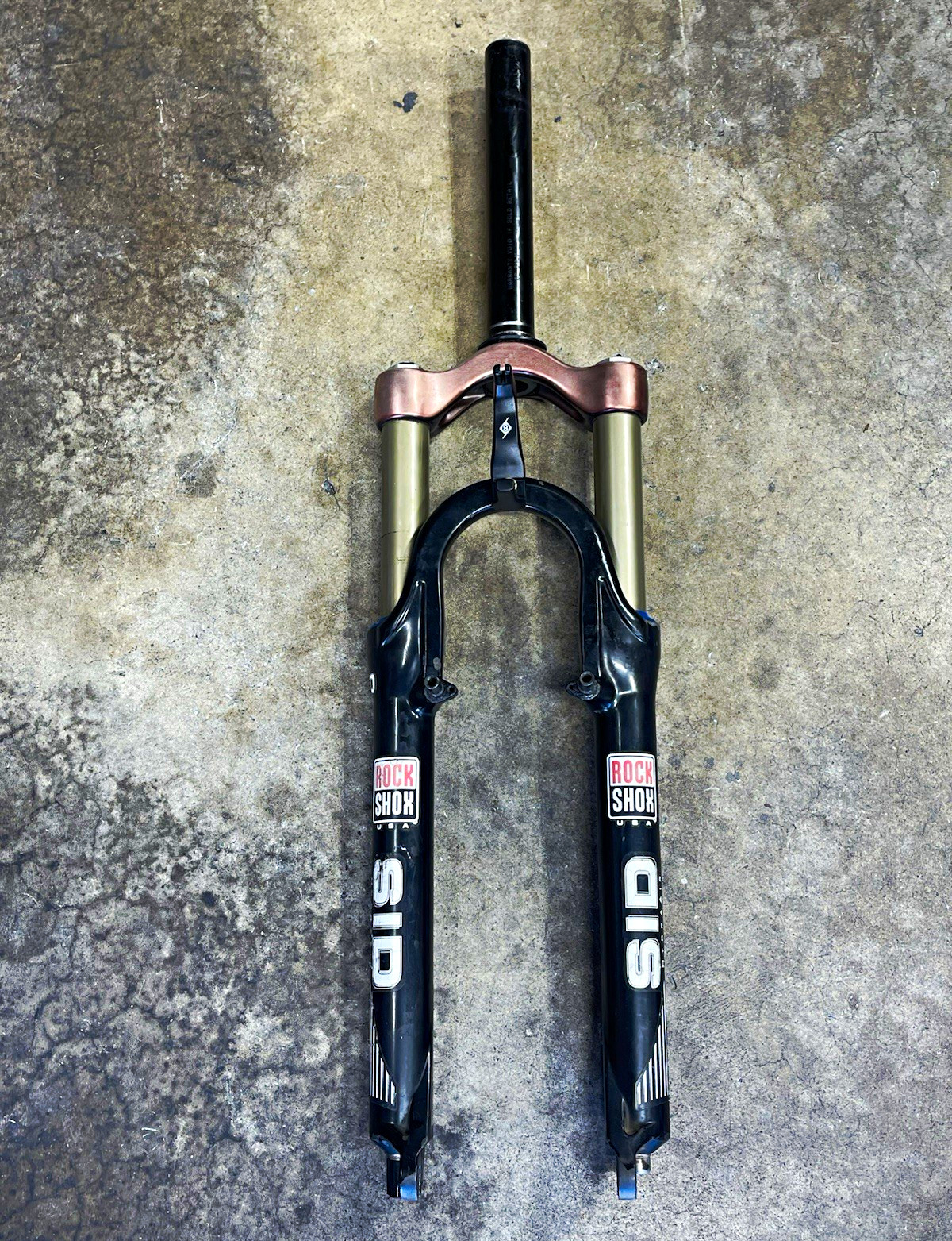 RockShox SID Hydra Air MTB Suspension Fork Black 26″ 100mm 1 1/8″