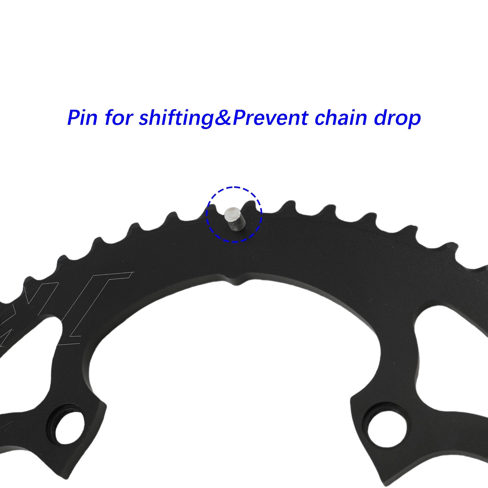 DJC Road Bike Chainring 110bcd 4 Bolts Mounting Oval Round 2x Double for Shimano