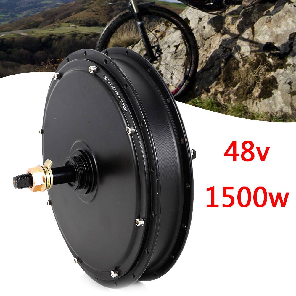 48V 1500W Bike Hub Motor Powerful Brushless Ebike Motor Hub 500RPM