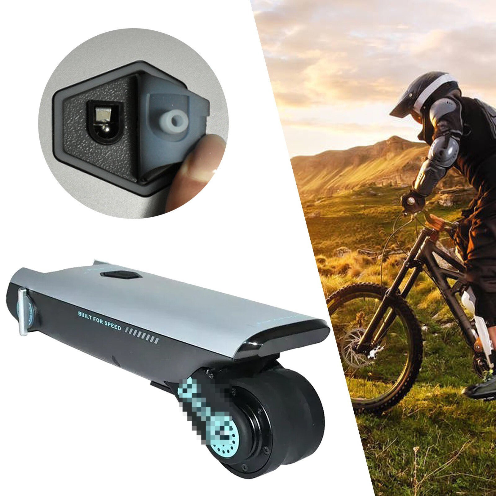 Bicycle Booster Electric Booster Power Wheel Kit Mountain Bike Modification 200W