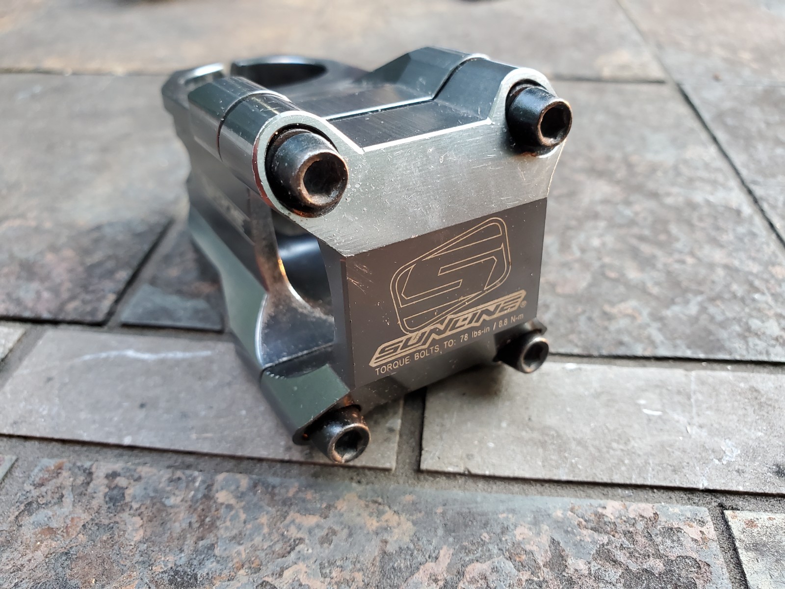 Sunline V-One Threadless Mountain Bike Stem 50mm 1 1/8″ 31.8 mm Bar CNC grey