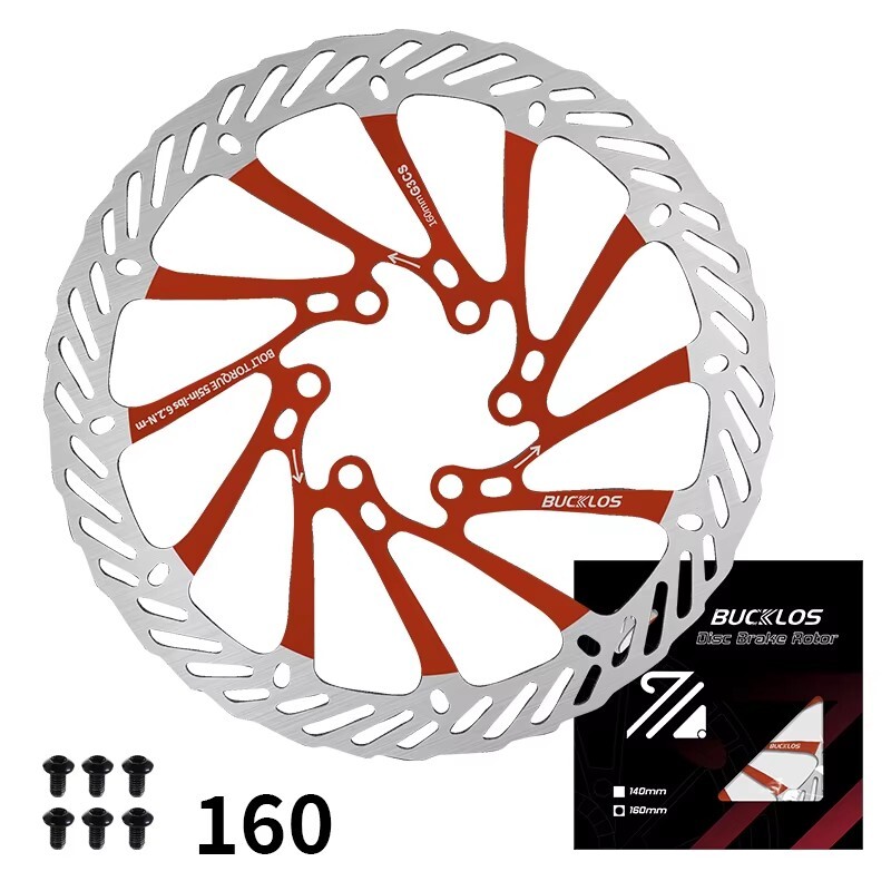 Disc Brake Rotor 160/180/203mm MTB Bike 6 Bolt Front Rear Rotor for Shimano Hope