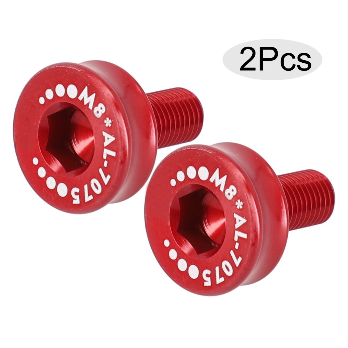 2x MTB Bicycle Bike Crankset Crank Part Bottom Bracket Dust Proof Cover Cap Bolt