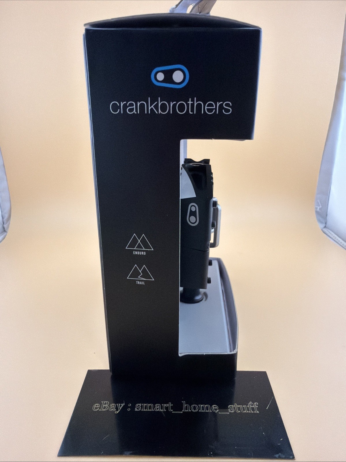 Crankbrothers Mallet E Clipless Platform MTB Pedals Matte Black New in Box