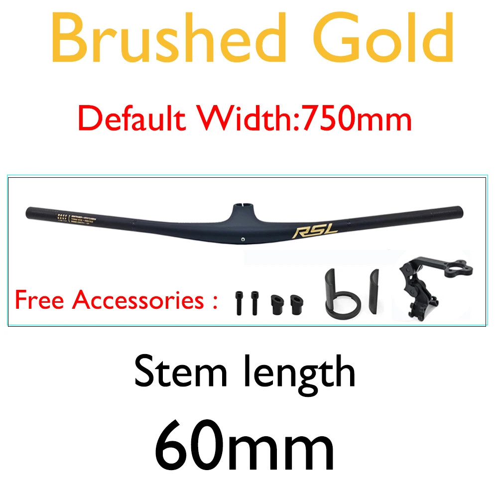 MTB Bike Integrated Carbon Handlebar -13° Stem with Computer Mount For XC/AM/FR