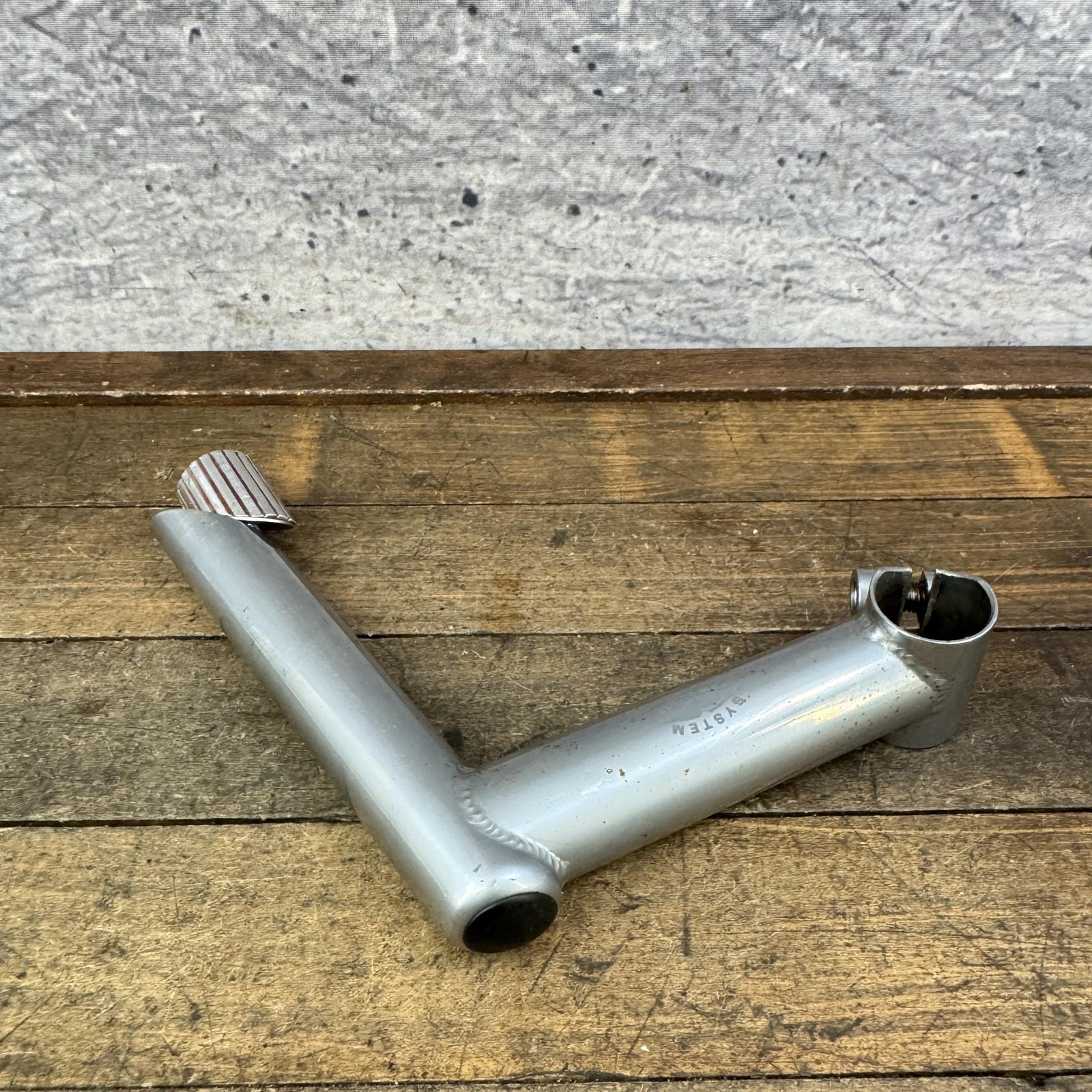 Vintage Trek System Components Quill Stem 25.4 1 1/8 90s MTB Silver Bike