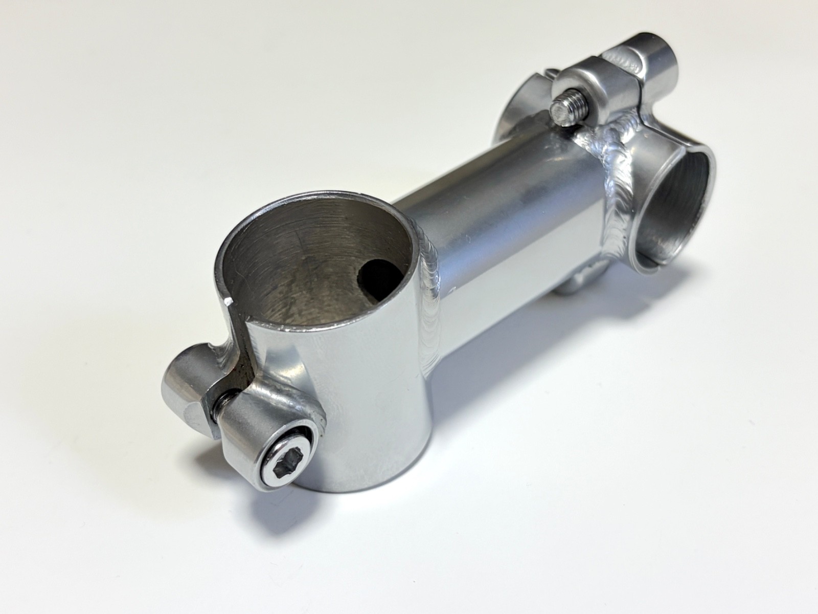 NITTO CrMo Threadless Stem 25.4mm Clamp 28.6mm 70mm Silver Japan