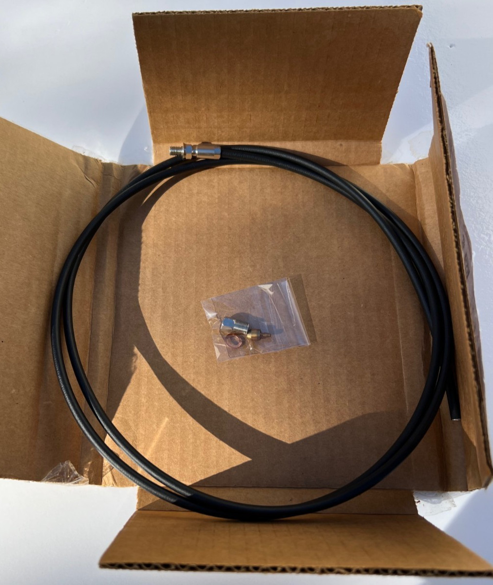 Hayes HFX-9 Hydraulic Disc Brake Rear Hose Kit 1500mm – Durable Black, New
