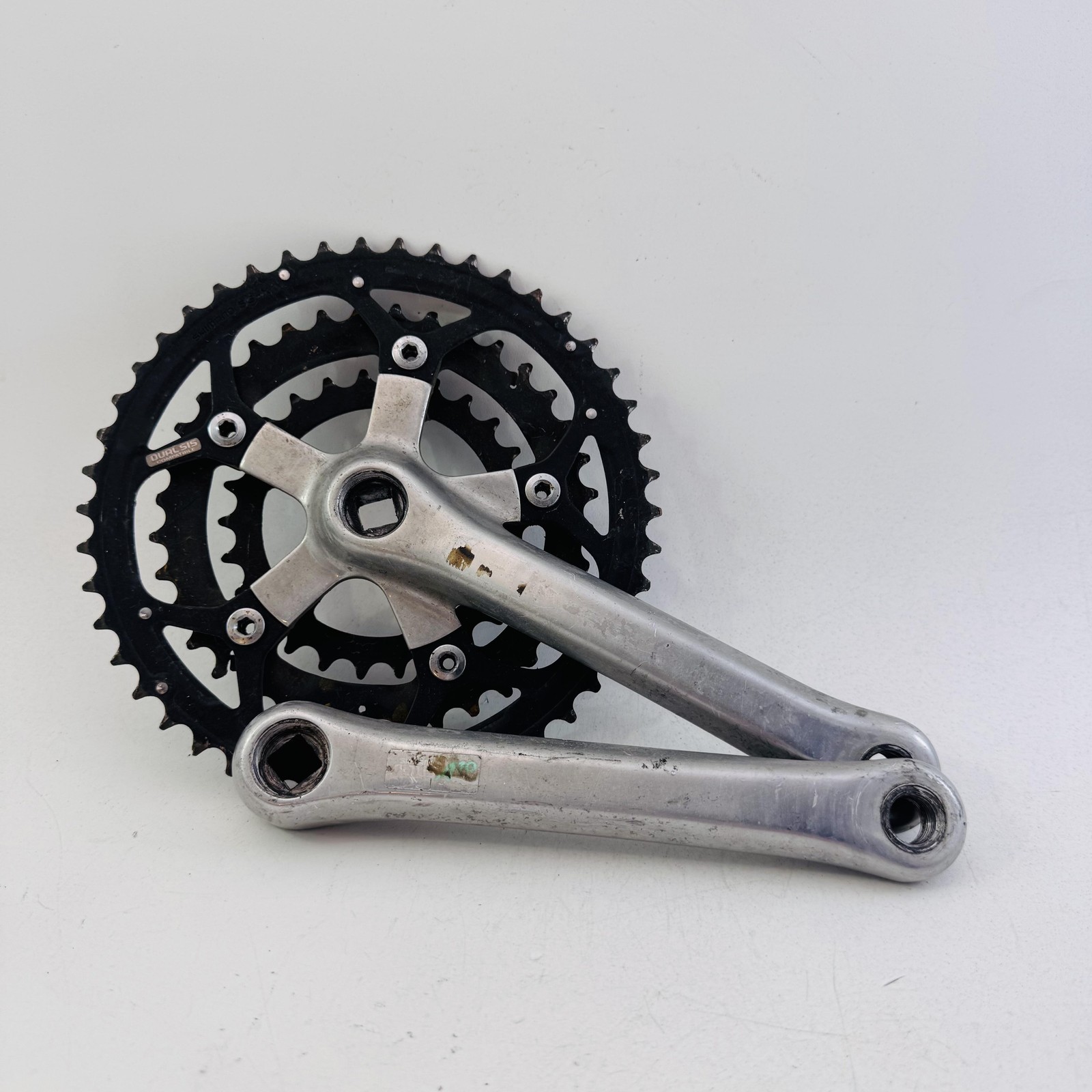 Vintage Shimano Alivio FC-A110 Triple Crankset 175mm 46/36/26T MTB Japan A27