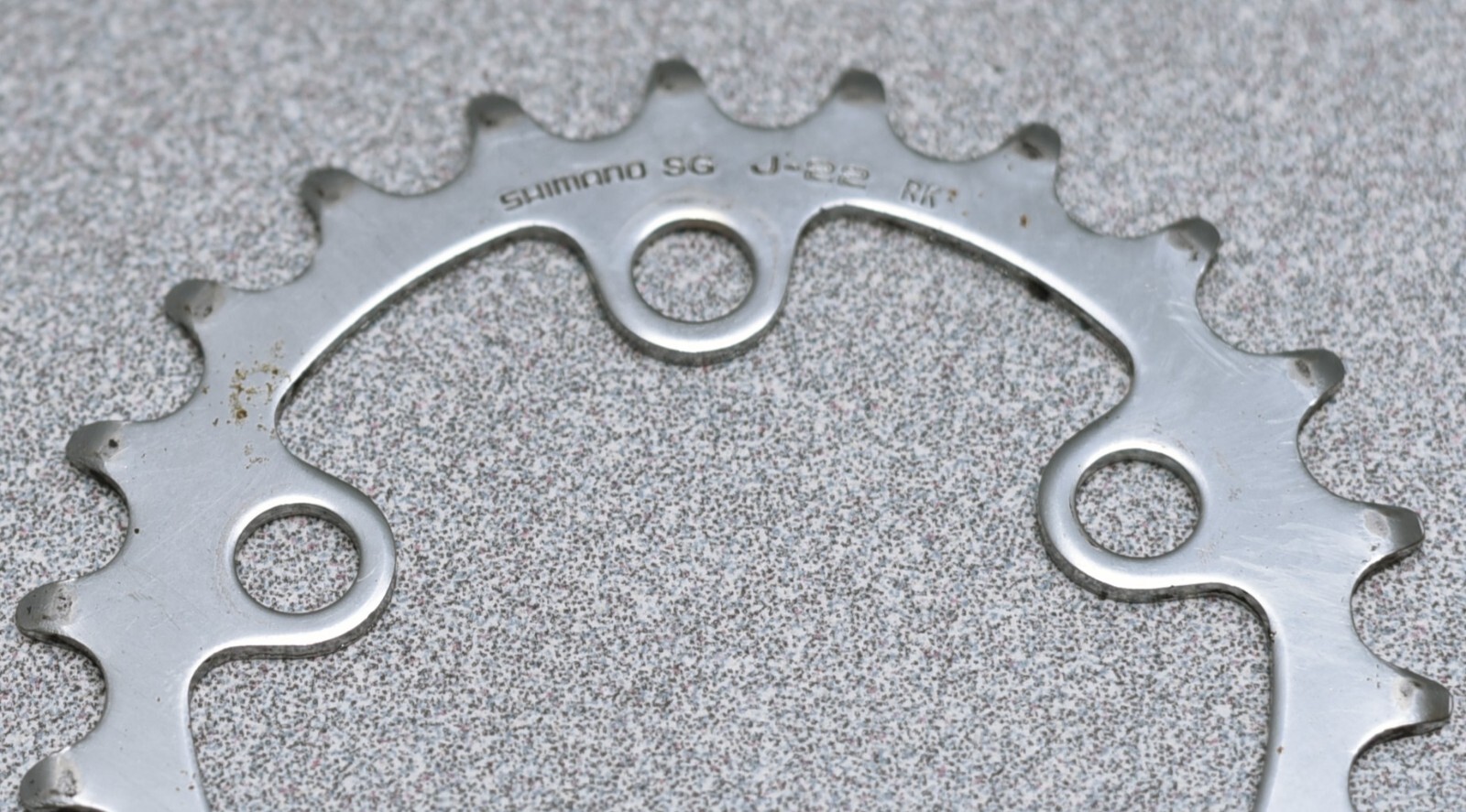 Shimano Deore XT M737 Small/Inner Chainring, 58mm BCD, 22T, steel