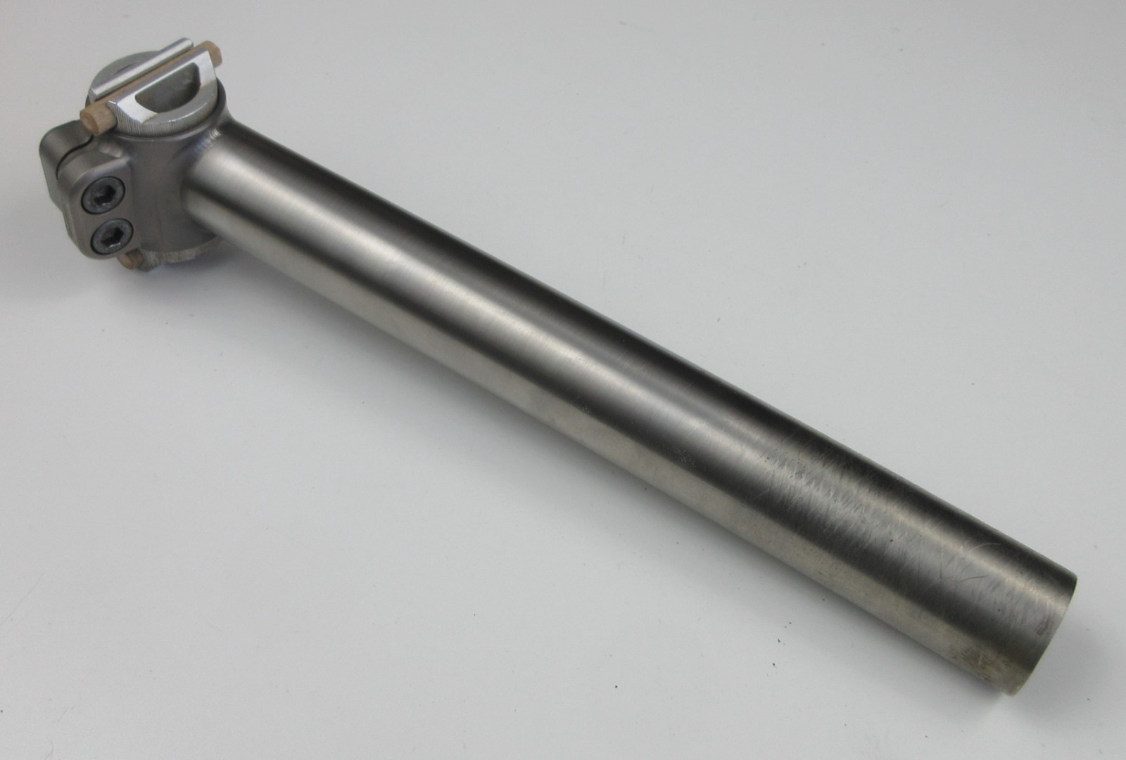 Vintage MOOTS Titanium 26.8mm x 220mm Seatpost Zero Offset