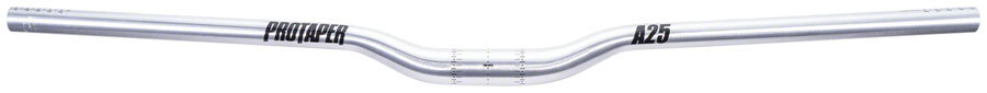 ProTaper A25 Handlebar – 810mm, 25mm Rise, 31.8mm, Aluminum, Polished Silver